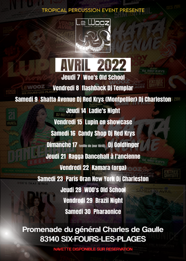 Flyers boîte de nuit
