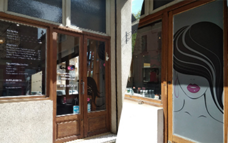 Adhésif vitrine